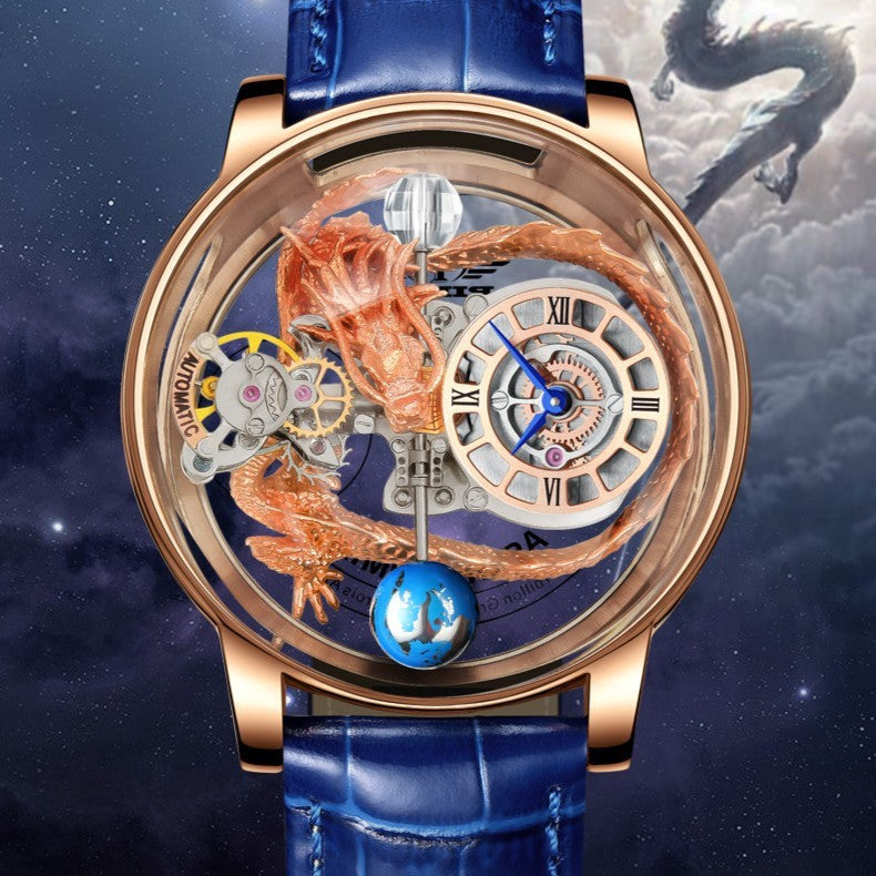 Men’s Fashion Tourbillon Watch – Good Luck Edition