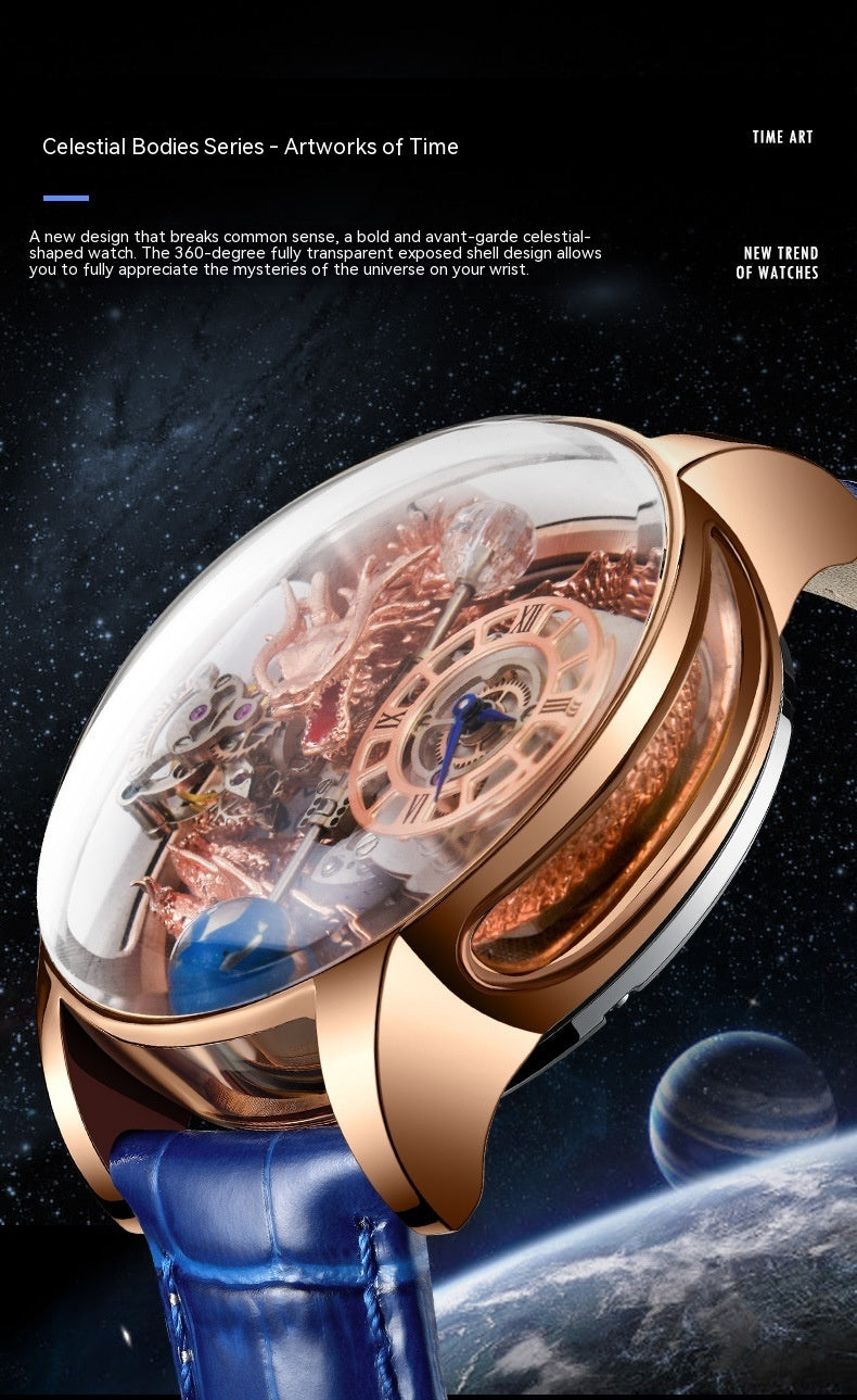 Men’s Fashion Tourbillon Watch – Good Luck Edition