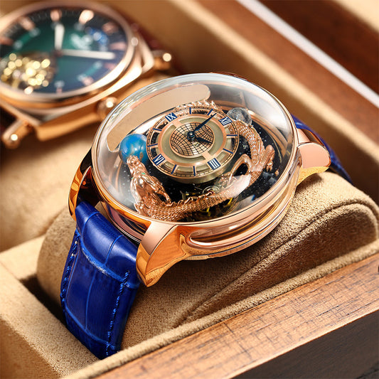 Men’s Fashion Tourbillon Watch – Good Luck Edition