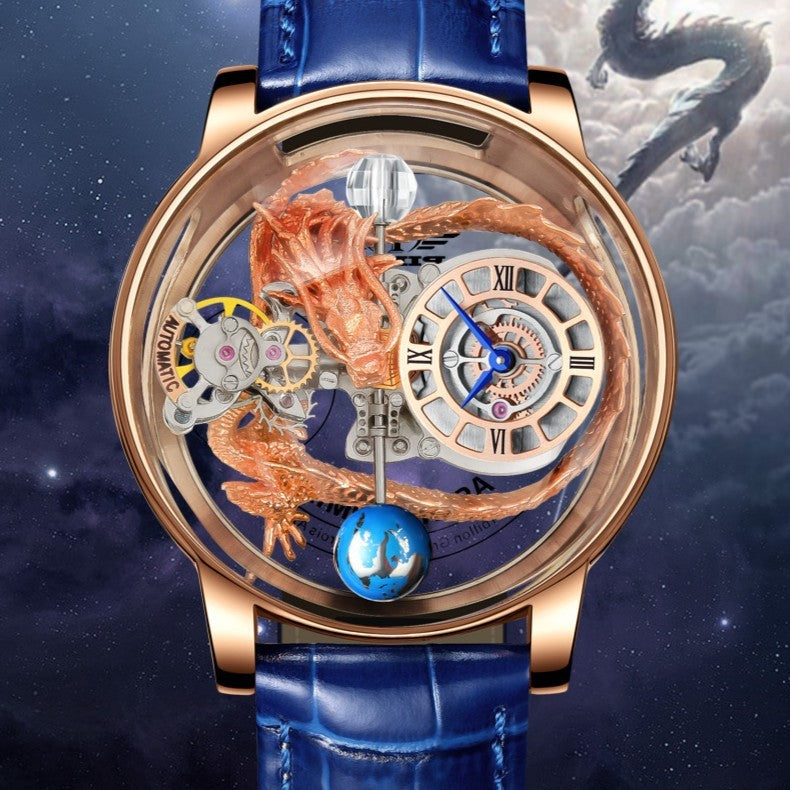 Men’s Fashion Tourbillon Watch – Good Luck Edition