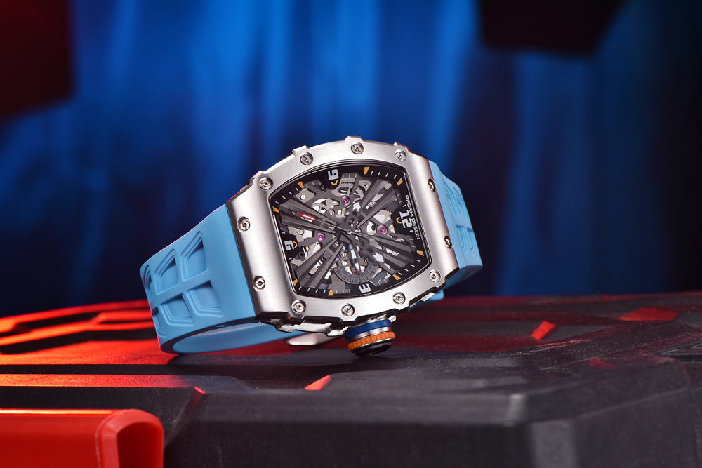 Elegant Square Quartz Calendar Watch for Men