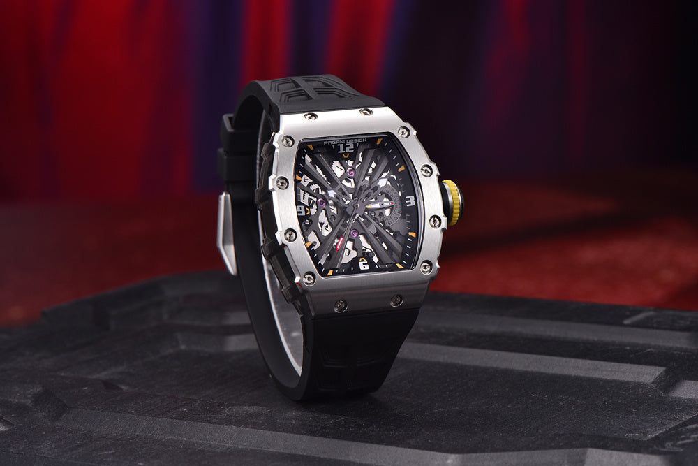 Elegant Square Quartz Calendar Watch for Men